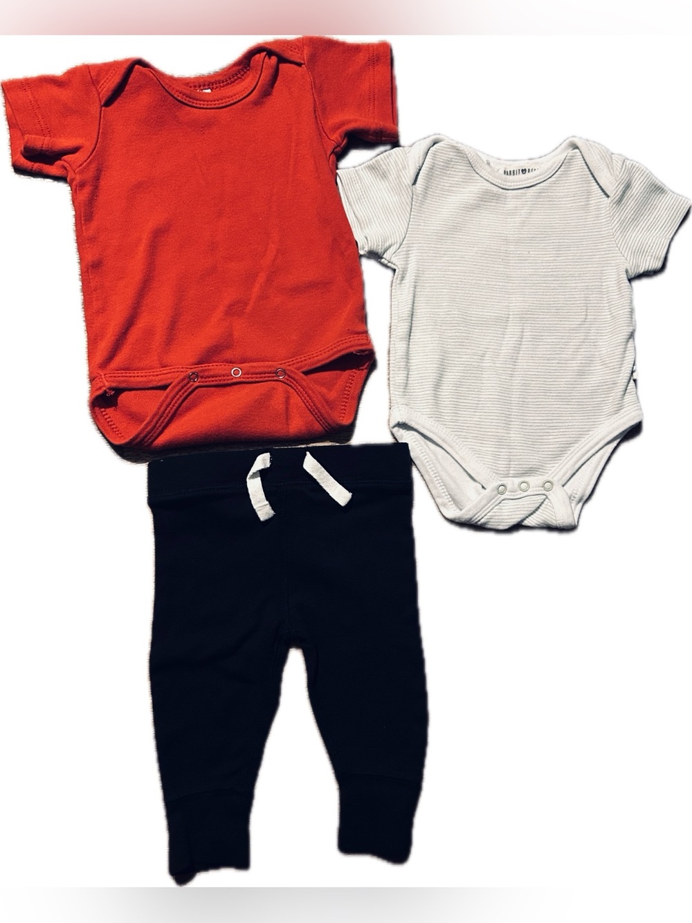 Baby Onesie & Pants Set - 0-3 Months